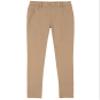 Izod Girls School Uniform Skinny Jegging, Flat Front Style with Faux Button, Functional Back Pockets, Khaki, 12 US view 1