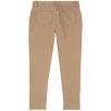Izod Girls School Uniform Skinny Jegging, Flat Front Style with Faux Button, Functional Back Pockets, Khaki, 12 US view 2