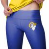 FOCO Los Angeles Rams NFL Womens Solid Big Wordmark Leggings view 3