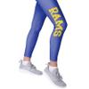 FOCO Los Angeles Rams NFL Womens Solid Big Wordmark Leggings view 4