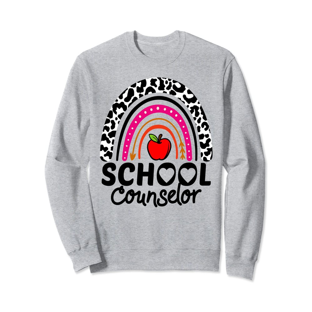 Happy National School Counseling Week Elementary Middle Fun Sweatshirt