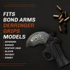 Replacement Grips for Bond arms wrap Around Grey/Black G10 view 4