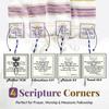 Holy Land Market Unisex Classic Messianic Tallit Prayer Shawl - The Messiah Tallit from Israel, 72 x 22 in, Light Purple Messianic Prayer Shawl view 2