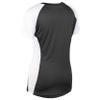 Infinite V-Neck Short Sleeve Softball Jersey, Girls' Large, Black view 2