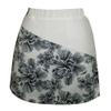 Monterey Club Women's Fairway Print Coloblock Knit Skort #2950 (White/Black, X-Large) view 1