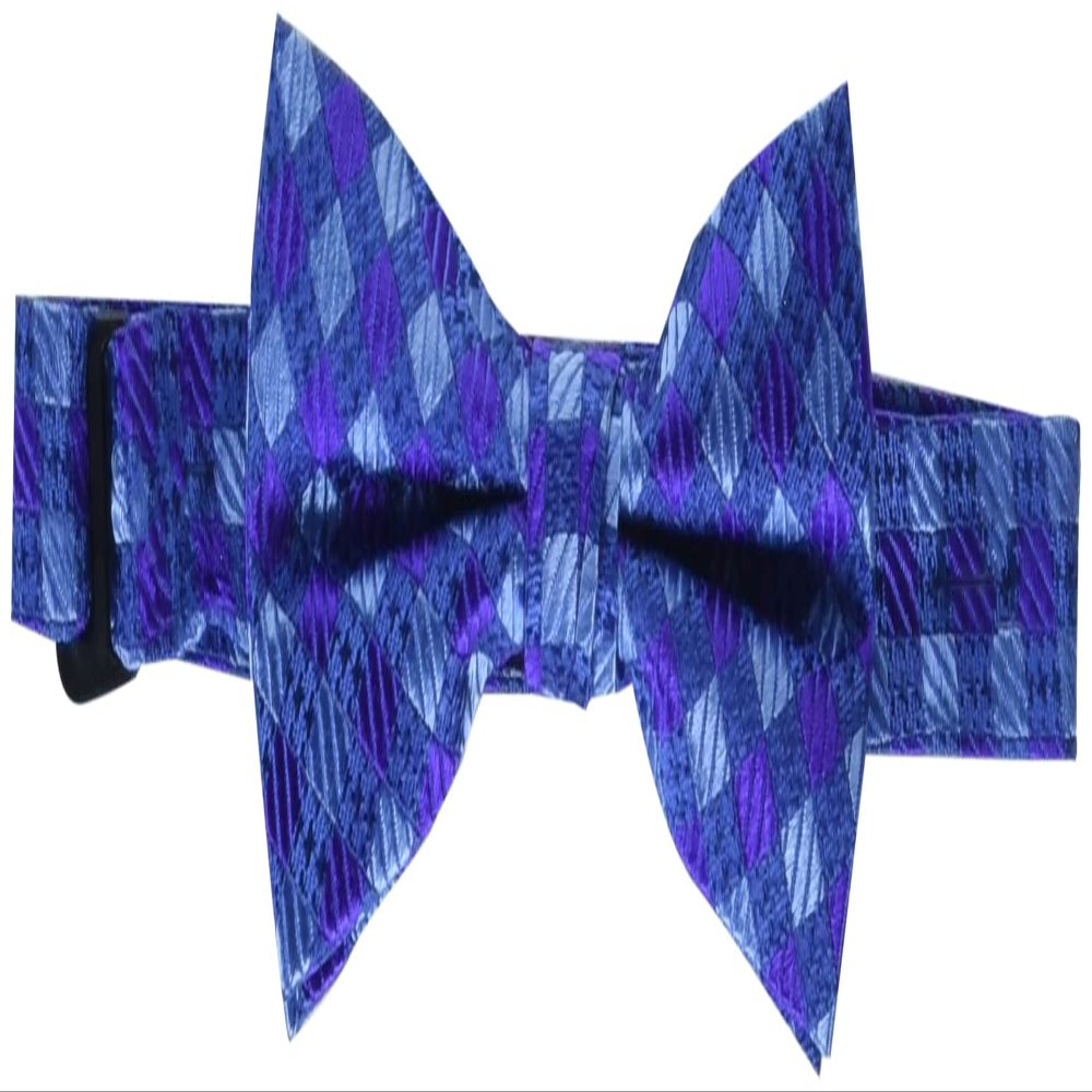 Isaac Mizrahi boys Silk Print Bow Tie, Multi, 4 US