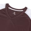 Champro Infinite V-Neck Short Sleeve Softball Jersey, Girls' Small, Maroon view 3