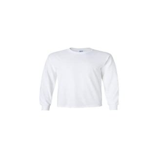 Gildan Ultra Cotton Long Sleeve (G24000)(White