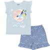 Bluey Little Girls T-Shirt and French Terry Shorts Outfit Set 4 view 1