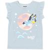 Bluey Little Girls T-Shirt and French Terry Shorts Outfit Set 4 view 3