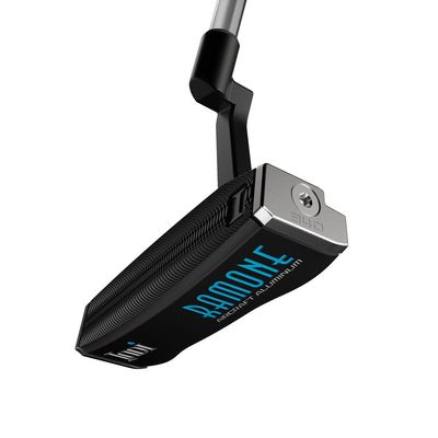 2022 Indi Golf Putter (Ramone, Plumbers Neck, Black, Right Hand, 34 Inches)