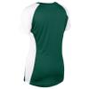 Champro Infinite V-Neck Short Sleeve Softball Jersey, Girls' Large, Forest Green view 2