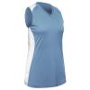 Infinite V-Neck Racerback Softball Jersey, Women's Medium, Light Blue view 1