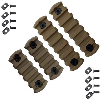 GOTICAL 7 Slots Section for Handguard Seven Slots Set of 2 Pieces Red (5 and 7 Slot - FDE)