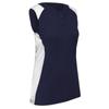 Infinite 2-Button Sleeveless Softball Jersey, Girls' Small, Navy view 1