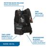 SCUBAPRO Level Super Cinch Front Adjustable Scuba Diving BCD with Air2 Inflator Regulator for Recreational Diving, Medium view 4