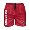 Atlanta Falcons NFL Mens Solid Wordmark Swimming Trunks view 1