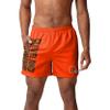 Cleveland Browns NFL Mens Solid Wordmark Swimming Trunks view 2