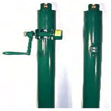 BuyBocceBalls Listing for Har-Tru - Pickleball Court Accessories - COURTMASTER Pickleball/Paddle Post - Green (102-3441)
