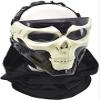 Airsoft Skull Full Face Protective Mask Balaclava Mask Adjustable for Outdoor Sports CS Cosplay Tactical Skull Mask view 2