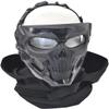 Airsoft Skull Full Face Protective Mask Balaclava Mask Adjustable for Outdoor Sports CS Cosplay Tactical Skull Mask view 3