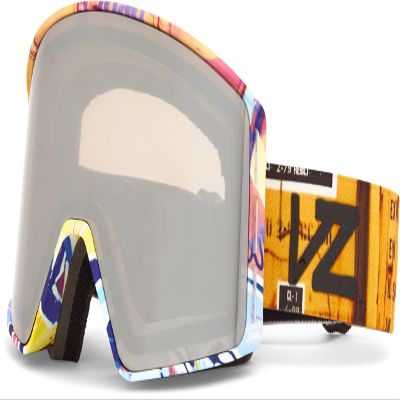 VonZipper Unisex Mach Snow Sport Goggle Sunglasses - John Jackson | Wildlife Rose Chrome