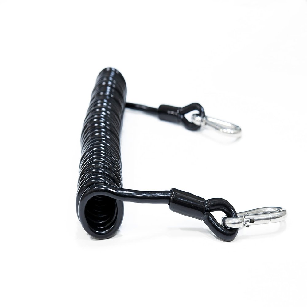 Safety Tether for Light Tackle Coiled, 1200lbs