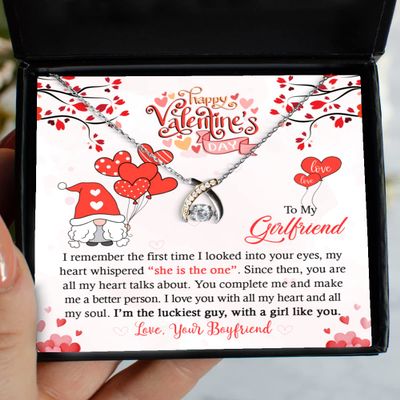 Unique Girlfriend Valentines Jewelry, for Girlfriend, Wishbone Necklace Dancing, Funny, Unique, Thoughtful