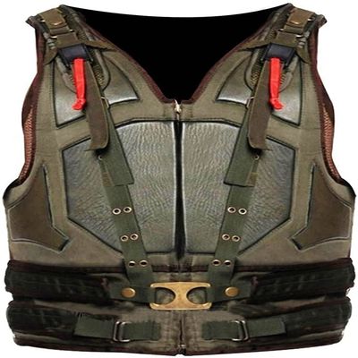 Zulin Men's Green Military Style Tactical Bane Vest | Military Bane Rises Knight Costume For Halloween