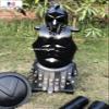 Nautical-Mart Medieval Armor Spartan Muscle Armor Breastplate Armor Helmet Roman Warriors Costume (Gladiator Helmet w/ Cuirass) view 2
