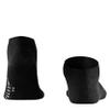 FALKE Women's SC1 Ski Socks, Mid Calf, Ultra Light Cushion, Winter Athletic Sock, Breathable Quick Dry, Merino Wool, Black (Black-Mix 3010), 5-6, 1 Pair view 2