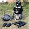 Nautical-Mart Medieval Armor Spartan Muscle Armor Breastplate Armor Helmet Roman Warriors Costume (Complete Gladiator Muscle Set) view 3
