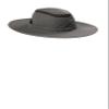 Port Authority Outdoor Ventilated Wide Brim Hat, Sterling Grey, Small/Medium view 3