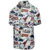 Auburn Tigers NCAA Mens Thematic Stadium Print Button Up Shirt view 1