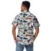 Auburn Tigers NCAA Mens Thematic Stadium Print Button Up Shirt view 3