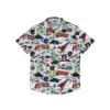 Auburn Tigers NCAA Mens Thematic Stadium Print Button Up Shirt view 4