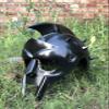 Nautical-Mart Medieval Armor Spartan Muscle Armor Breastplate Armor Helmet Roman Warriors Costume (Only Gladiator Helmet) view 1
