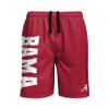 Alabama Crimson Tide NCAA Mens Solid Wordmark Traditional Swimming Trunks view 1