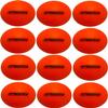 TronX Street Hockey Balls - 12 Pack - Low No Bounce Orange Outdoor Official Street Roller DEK Hockey Balls view 1