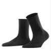 FALKE Women's Active Breeze Socks, Breathable, Cooling, Sustainable Lyocell, Crew, Sweat Wicking, Coolmax Clothing, Black (Black 3000), 8-10.5, 1 Pair view 1