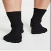 FALKE Women's Active Breeze Socks, Breathable, Cooling, Sustainable Lyocell, Crew, Sweat Wicking, Coolmax Clothing, Black (Black 3000), 8-10.5, 1 Pair view 3