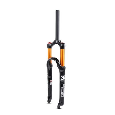 Jejy 26/27.5/29 Inch Suspension Magnesium Alloy Mountain Bike Fork (Manual Lockout - Remote Lockout) (Color : Straight Manual Lockout, Size : 26)