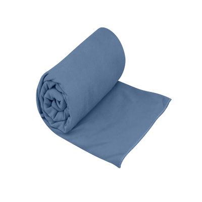 Sea to Summit Drylite Towel, Lightweight Camping and Travel Towel, Large (24 x 47 inches), Moonlight Blue