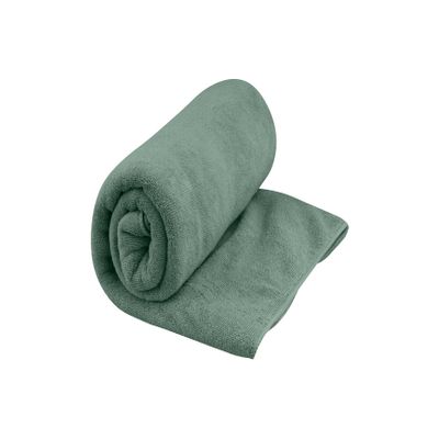 Sea to Summit Tek Towel, Plush Camping and Travel Towel, Large (24 x 47 inches), Sage Green