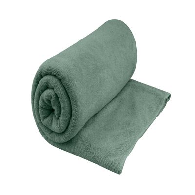 Sea to Summit Tek Towel, Plush Camping and Travel Towel, X-Large (30 x 59 inches), Sage Green