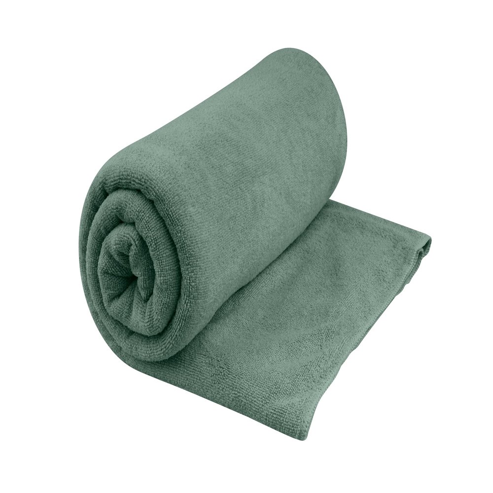 Sea to Summit Tek Towel, Plush Camping and Travel Towel, X-Large (30 x 59 inches), Sage Green