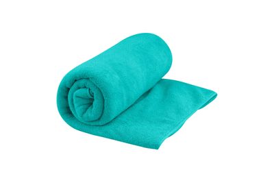 Sea to Summit Tek Towel, Plush Camping and Travel Towel, Large (24 x 47 inches), Baltic Blue