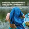 Sea to Summit Tek Towel, Plush Camping and Travel Towel, Medium (20 x 39 inches), Desert Brown view 2