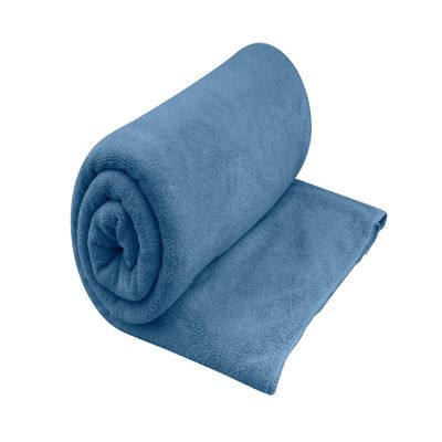 Sea to Summit Tek Towel, Plush Camping and Travel Towel, X-Large (30 x 59 inches), Moonlight Blue