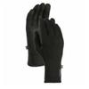 HEAD Women's Touchscreen Running and Sports Gloves, Sensatez Technology, Silicone Palm for Better Grip, Ultrafit Streech Fleece (Large, Black) view 1
